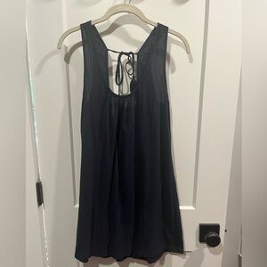 J. Crew Black Swim Coverup